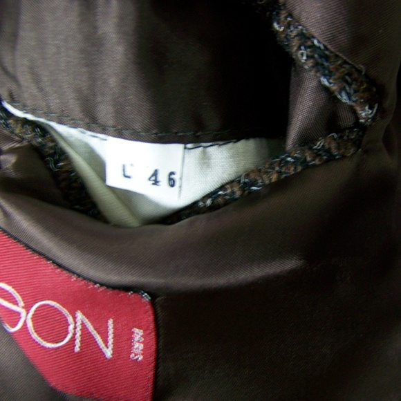 Sasson Richard Brent Mens Wool Blend Jacket L 46 - Picture 5 of 6